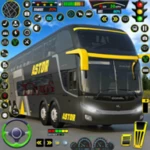 us bus driving games simulator android application logo